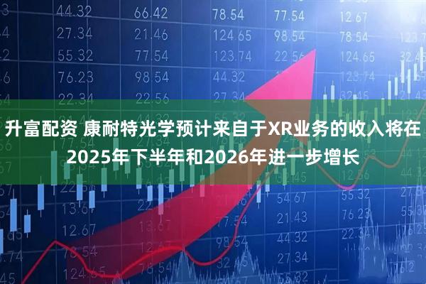 升富配资 康耐特光学预计来自于XR业务的收入将在2025年下半年和2026年进一步增长