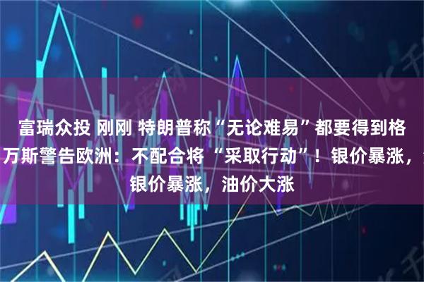 富瑞众投 刚刚 特朗普称“无论难易”都要得到格陵兰岛！万斯警告欧洲：不配合将 “采取行动”！银价暴涨，油价大涨